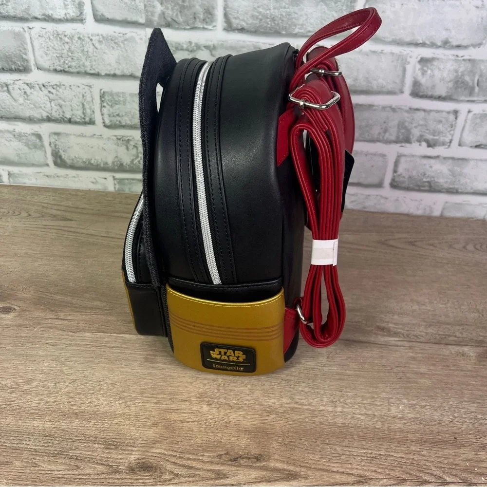 Loungefly Star Wars Black and Yellow Backpack‎